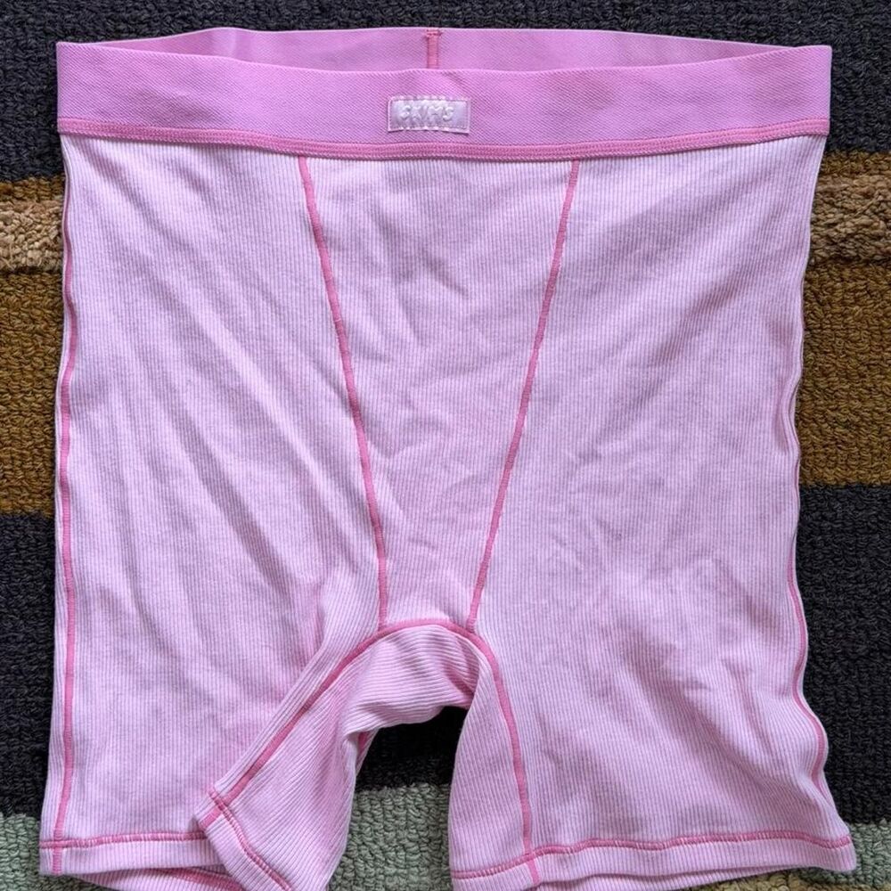 Skims Women's Pink Crop-top